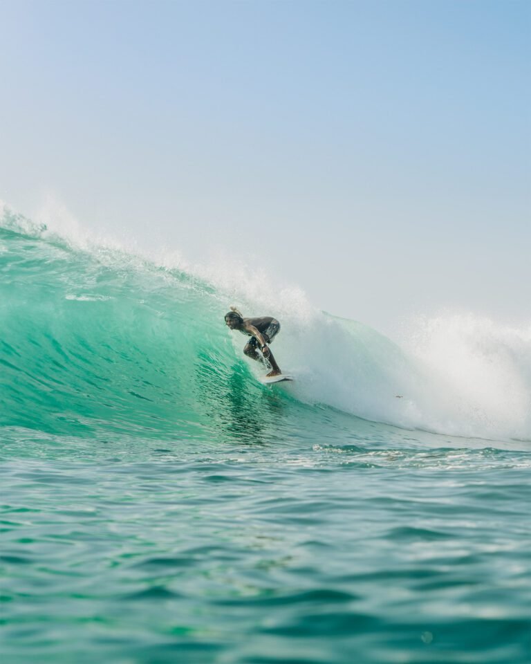 Surf lesson at Weligama surf camp